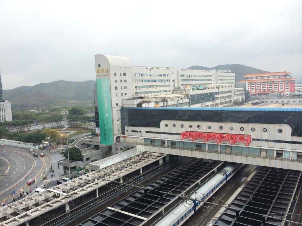 Guangsheng International Hotel Luohu Railway Station 深セン市 エクステリア 写真